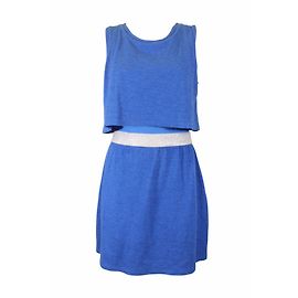 Vestido Tralala Claudie Pierlot de algodón azul