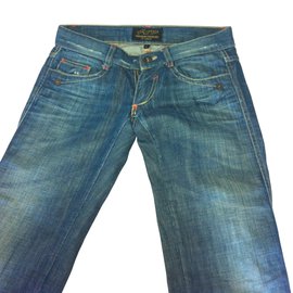 Vaqueros Bootcut Freeman Porter Azules Algodón