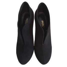 Botines Valtadoros en ante negro - Autre Marque