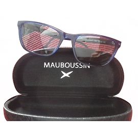 Mauboussin Sonnenbrille aus Acetat in Blau