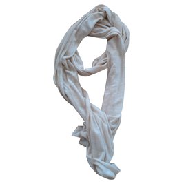Sciarpa Majestic in lino beige