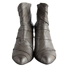 Stivaletti Janet & Janet in pelle Taupe