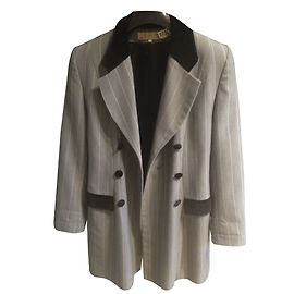 Bonpoint Jacke Grau Polyester Größe 38