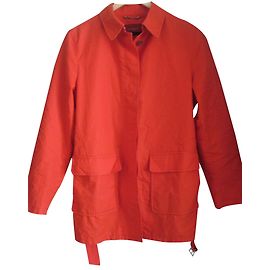Burberry London jacket orange cotton