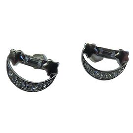 Marc by Marc Jacobs Orecchini Argento con Strass