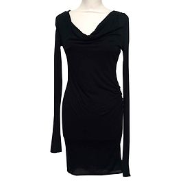 Helmut Lang Kleid Grün aus Micromodal