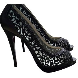 Christian Louboutin Pampas Pumps Hellbraunes Leder