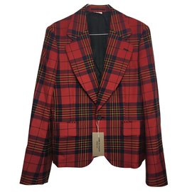 Blazer in lana tartan Comme Des Garcons Uomo S