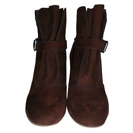 Botines Vanessa Bruno Athe de nubuck marrón