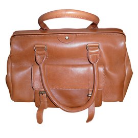Borsa in pelle One step Caramello