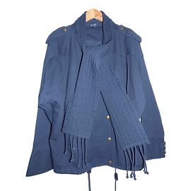 Chaqueta Bel Air de algodón rojo oscuro Talla 2