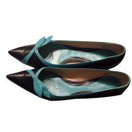 Bailarinas Marc Jacobs de piel negra 39.5