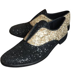 Tatoosh Luke Scarpe stringate dorate in pelle 37