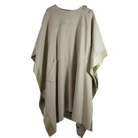 Chloé Capa de lana y cachemira beige