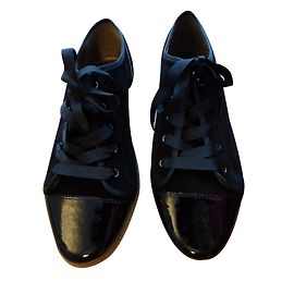Zapatillas Gerard Darel de charol y ante negro