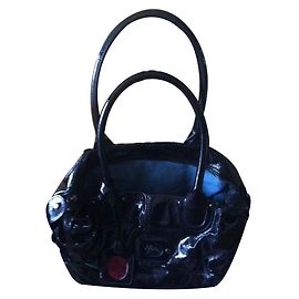 Autre Marque Borsa a mano UPLA Angie in vernice nera