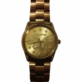 Zadig & Voltaire Schmetterlingsuhr Stahl Swarovski