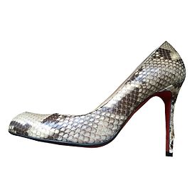 Christian Louboutin Simple Pump Schlangenhaut Pumps