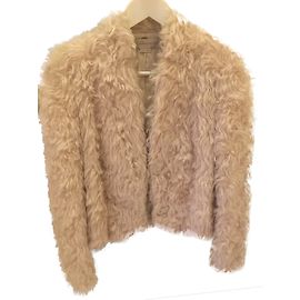 Stella Mc Cartney Stella McCartney Jacke aus Kunstpelz Rosa