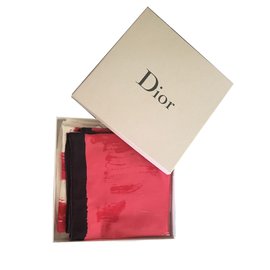 Sciarpa Dior Bicentenaire in seta multicolore