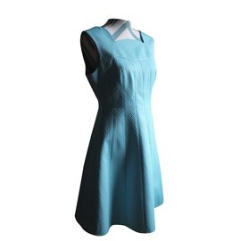 Adolfo Dominguez Kleid Les Demoiselles de Rochefort Blau