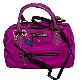 Bolsa Tod's Satchel Rosa de couro