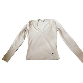 Camiseta Burberry beige talla 36