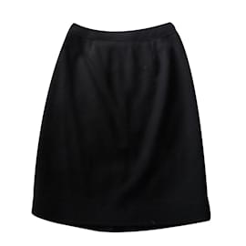 Falda negra de lana Apostrophe Talla 38