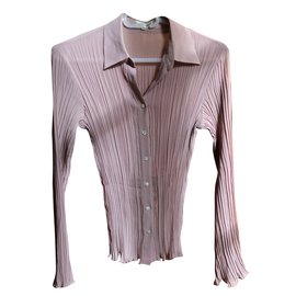 Blusa plisada Gerard Darel rosa talla 36