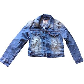 Chaqueta vaquera Levi's azul niño 8 años