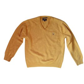 Lammwollpullover in Senfgelb Grösse M - Autre Marque