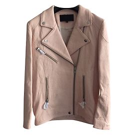 American Retro chaqueta bomber de cuero