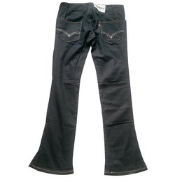 Jeans Levi's Corte Flare Azul Algodón