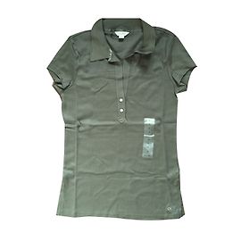 Polo Calvin Klein Caqui de Algodón XS
