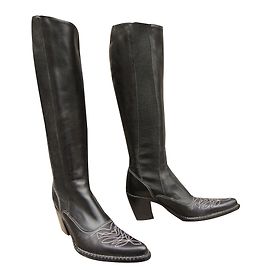 Botas Western Free Lance de cuero negro talla 36