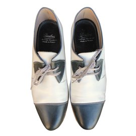 Derby Paraboot in pelle bianca 5.5UK