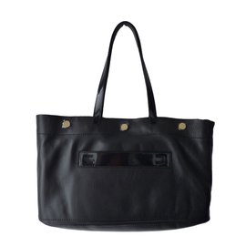 Borsa a mano Kenzo Bike in pelle nera