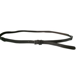 Max Mara Gürtel Braun Leder und Polyamid 85cm