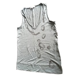 Camiseta sin mangas Maje Khaki de Modal