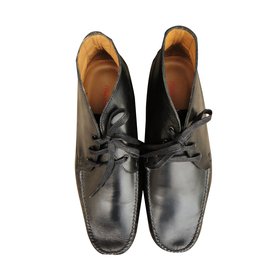 Markowski Bota Leather Boots Black Size 40