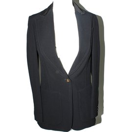 Louis Vuitton Chaqueta Blazer Uniforme Negra