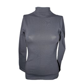 Top Louis Vuitton Uniforme grigio cotone ed elastan S