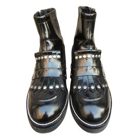 Botines Robert Clergerie Ash de charol negro 37