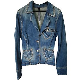 Autre Marque Giacca di jeans J&C blu cotone M