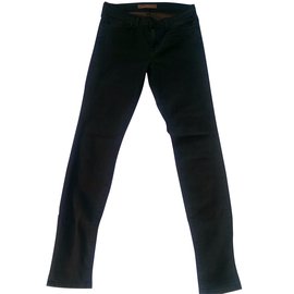 Jeans Skinny J Brand Marrón Negro