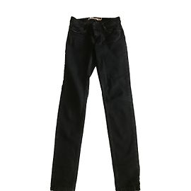 Jeans Slim Zara Neri in Cotone