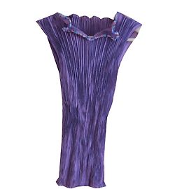 Autre Marque Top plisado Ganteb's morado