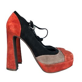 Bagatt Sandalen aus Wildleder multicolor schwarz orange grau 37IT