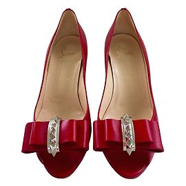 Christian Louboutin Couche Nodo 70 Rote Leder Pumps