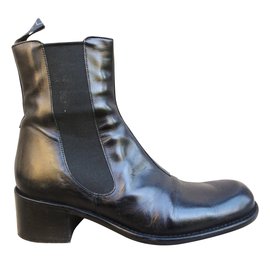 Stivaletti Chelsea Free Lance in pelle nera 37